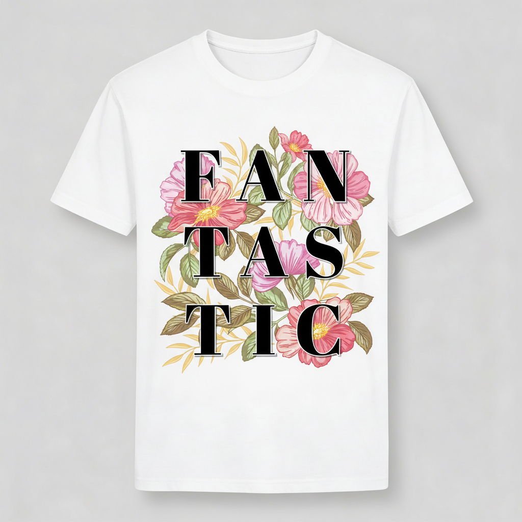 T-Shirt Donna con stampa fantastic