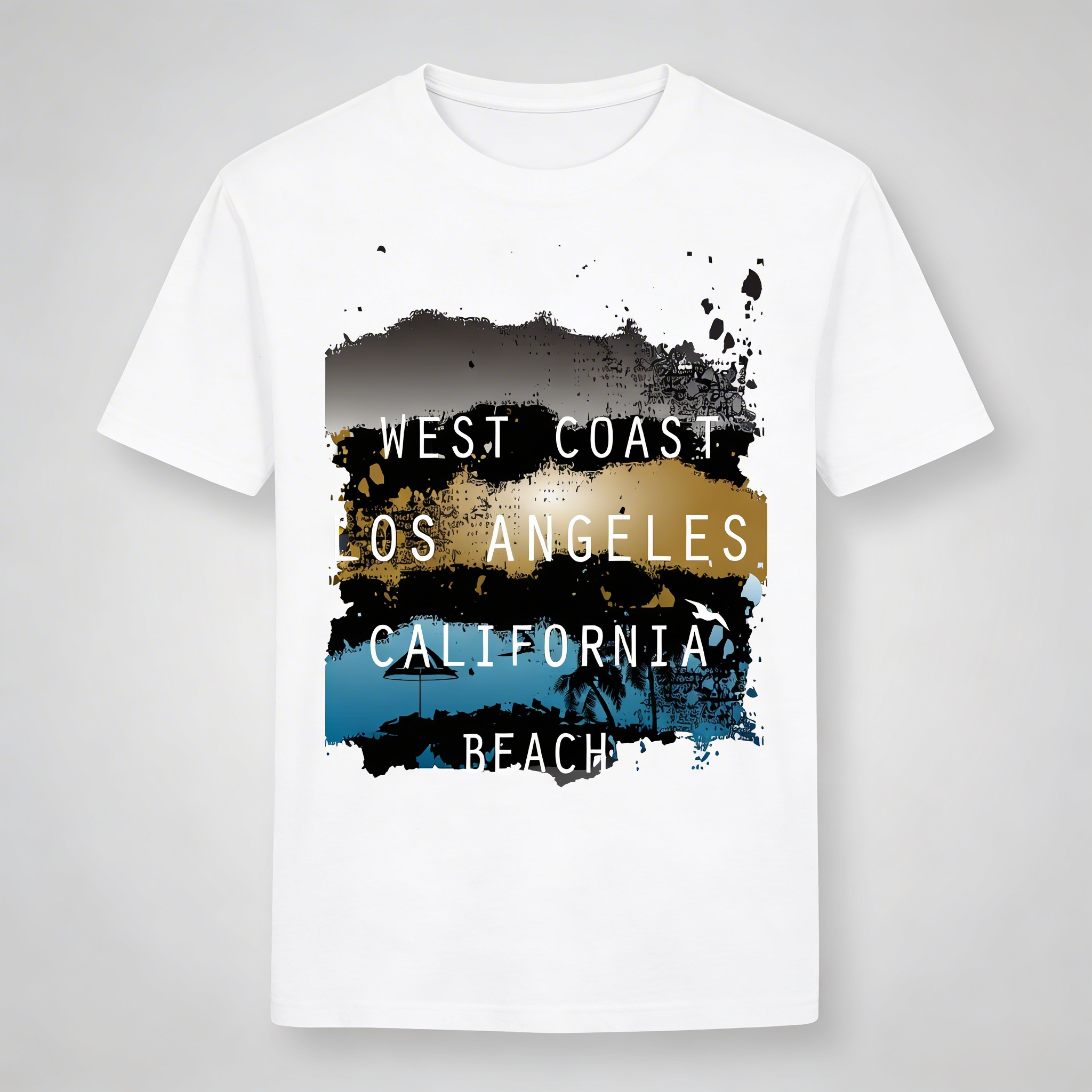 T-Shirt Uomo con stampa west coast