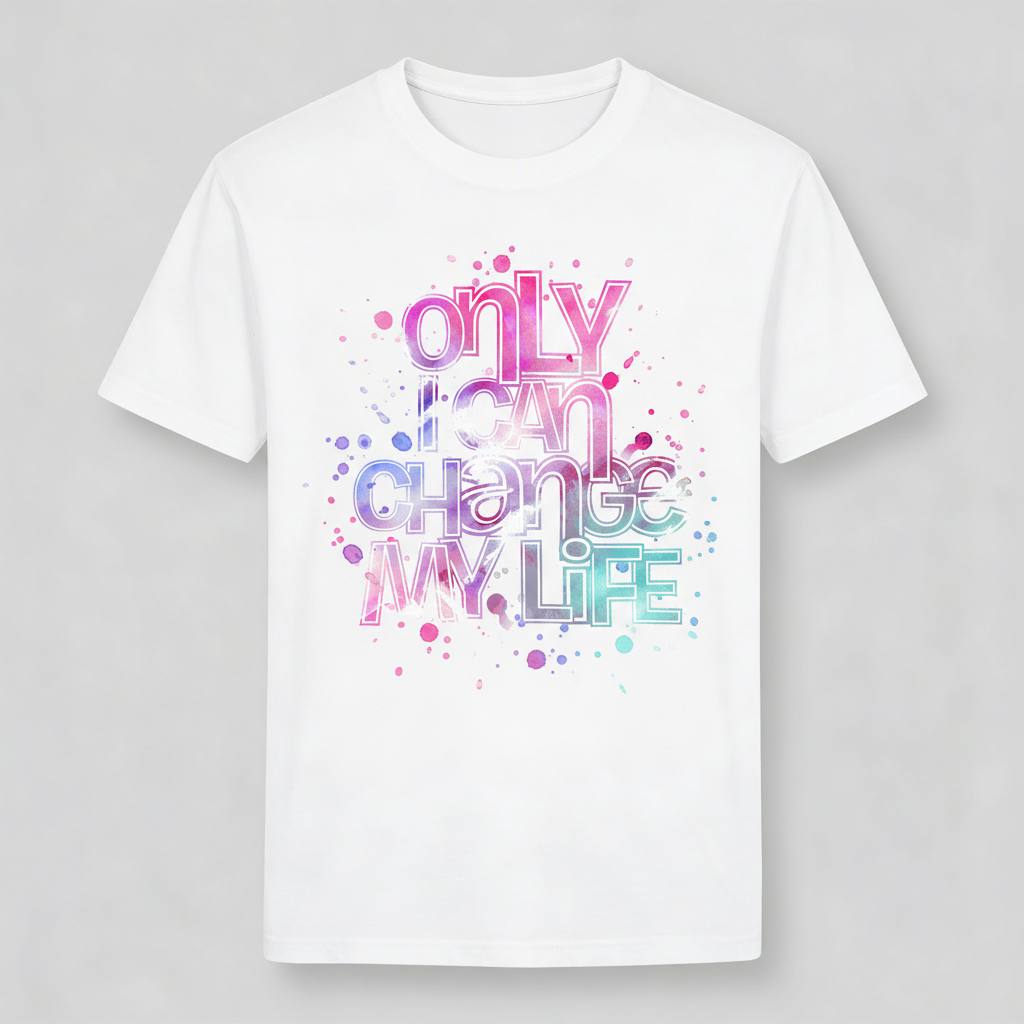 T-Shirt Donna con stampa change