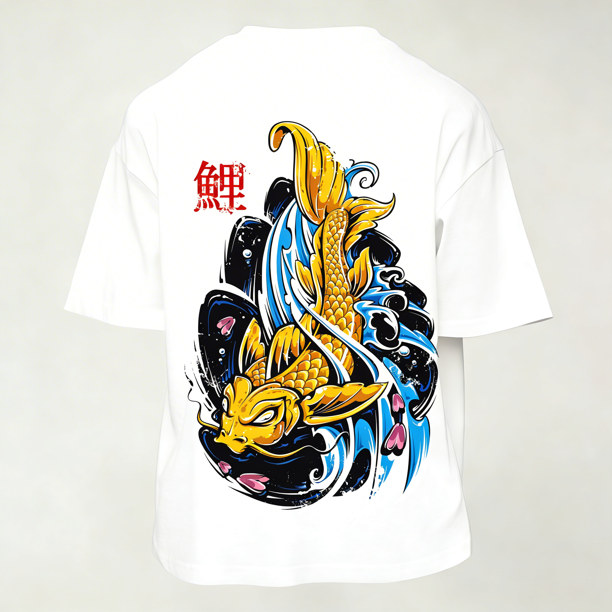 T-Shirt Uomo  Over con stampa japan