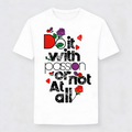 T-Shirt Donna con stampa passion