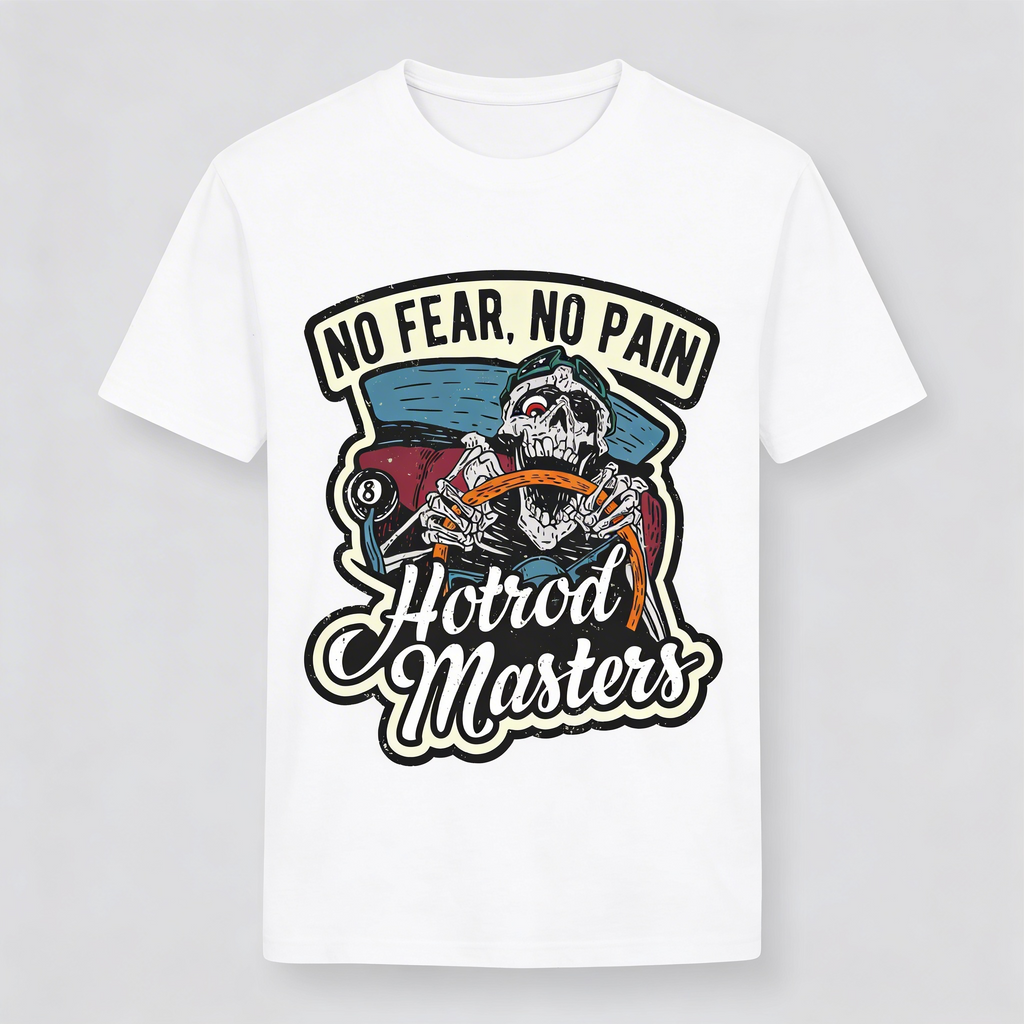 T-Shirt Uomo con stampa fear pain