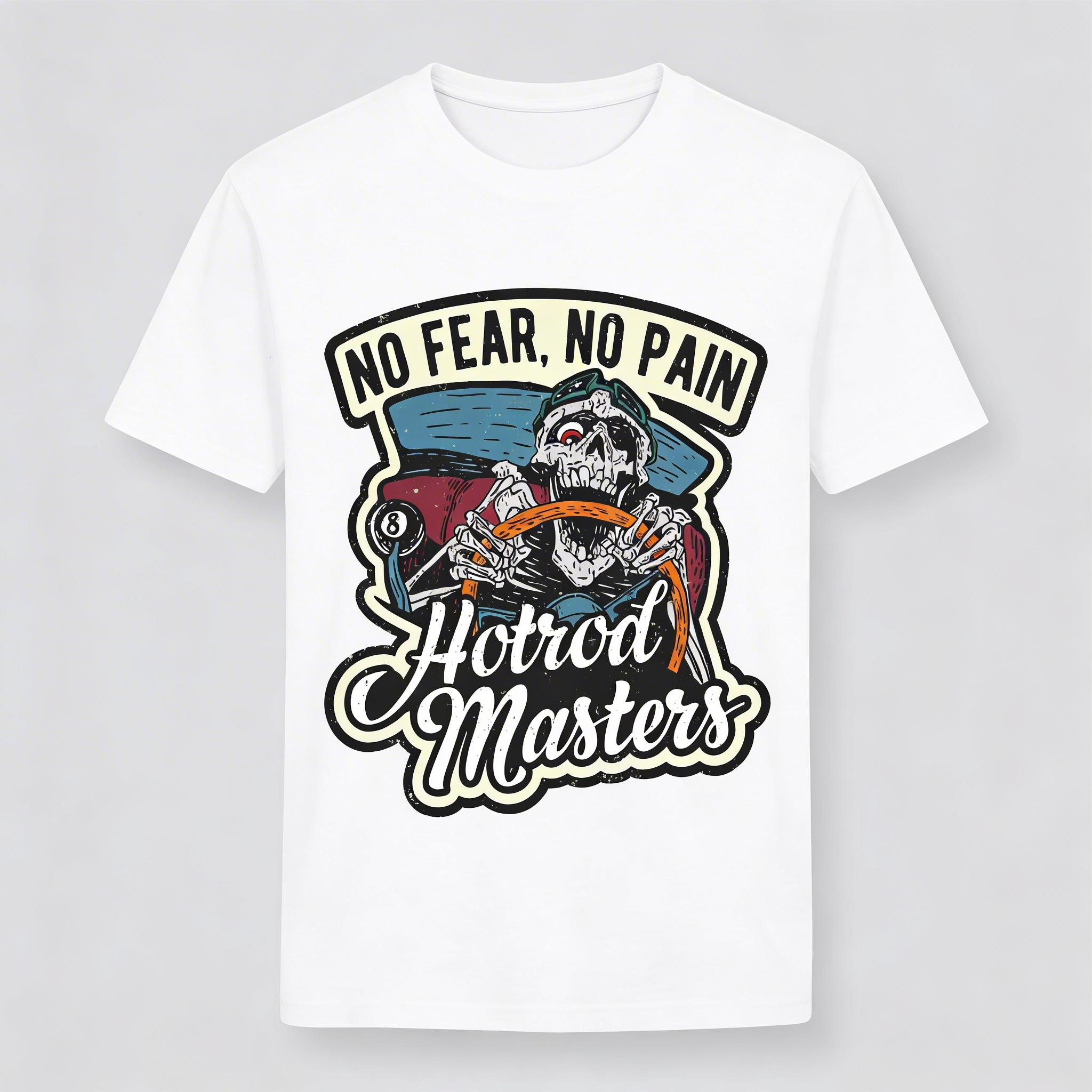 T-Shirt Uomo con stampa fear pain