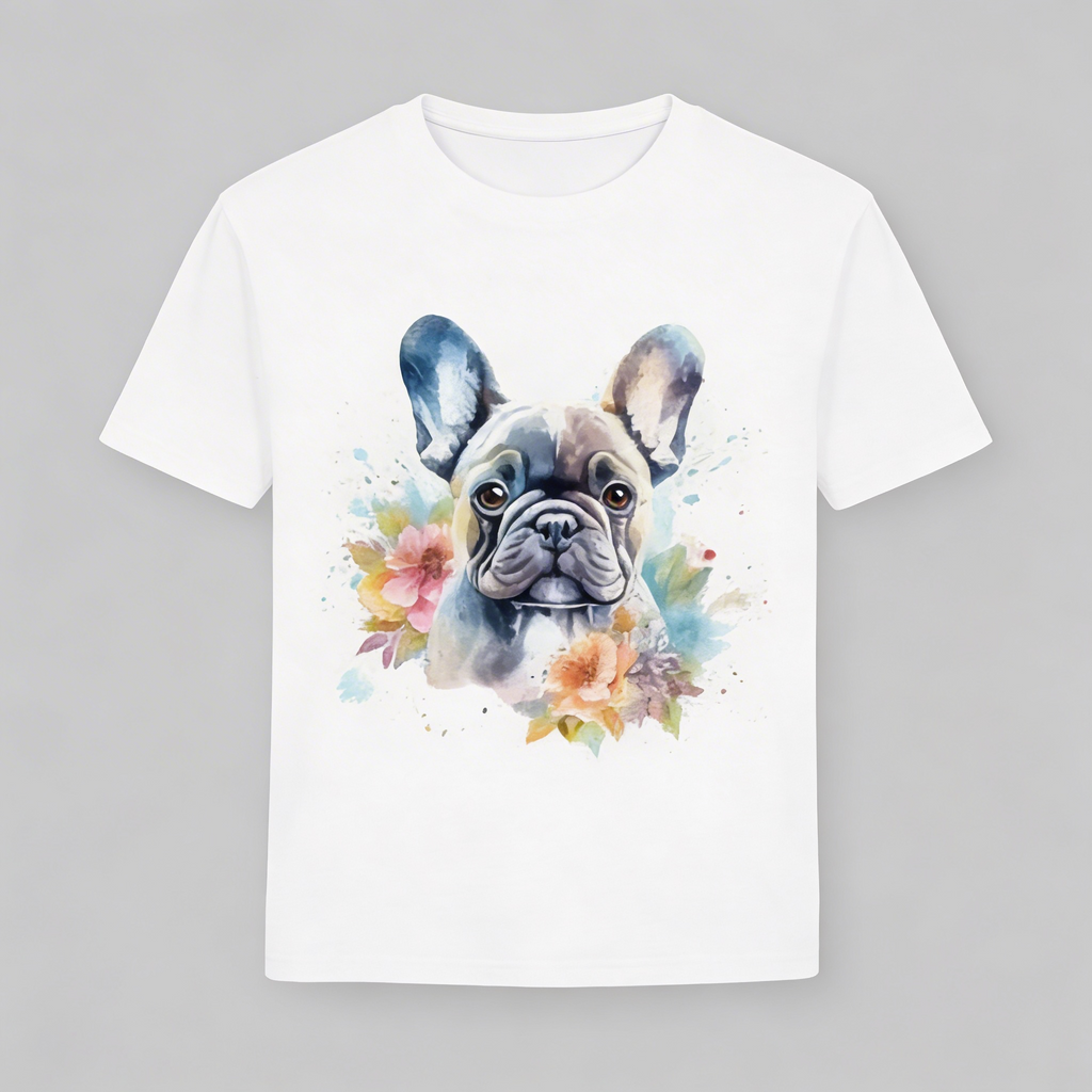 T-Shirt Donna con stampa carlino