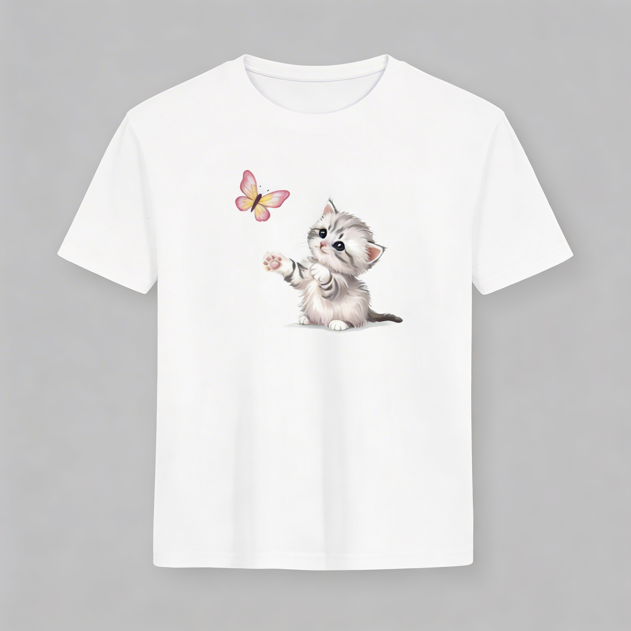 T-Shirt Donna con stampa sweety cat